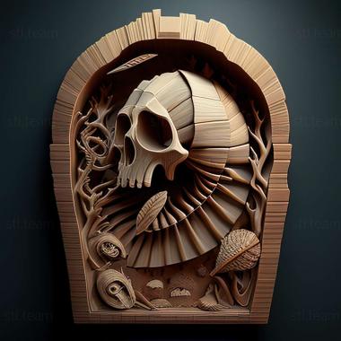 3D модель Shell Shock Секрет скамянілостей Кабуто (STL)